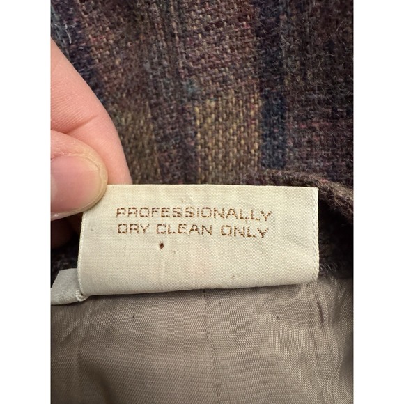 ALAN PAINE Womens Full Lined 100% Wool Skirt Size 6 Pockets Vintage Scotland - Picture 4 of 4